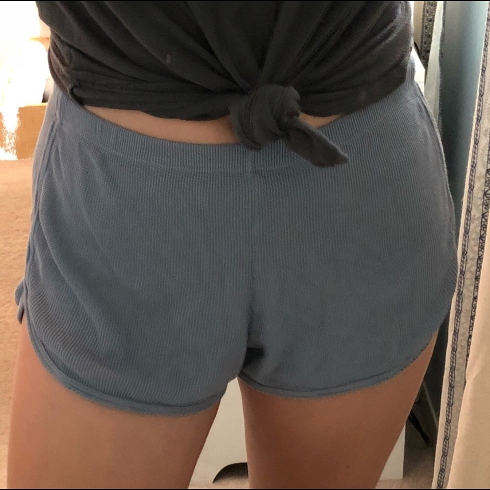 Light blue brandy shorts